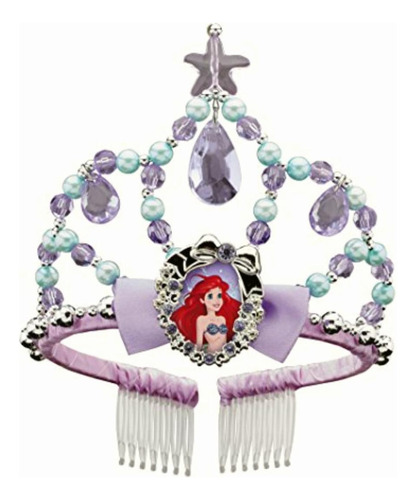 Ariel Classic Disney Princess The Little Mermaid Tiara, One