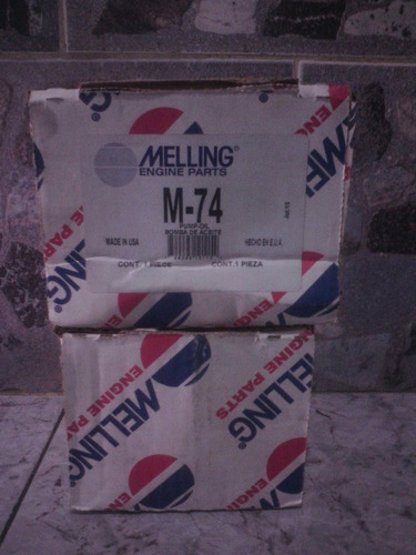 Imagen 3 de 4 de Bomba De Aceite Ford 300 Melling M-74
