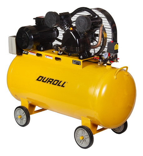 Compresor Aire 5hp X 300l Trifásico Bicilíndrico Correa Prof Color Amarillo Fase Eléctrica Trifásica Frecuencia 50
