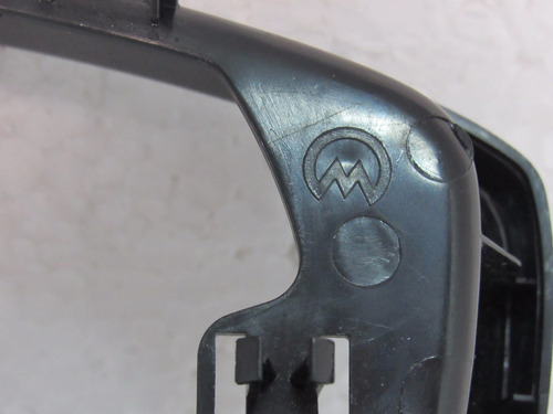 Imagem 5 de 6 de Aro Moldura Retrovisor Gol G6 2012 2013 2014 Esq Orig Seta