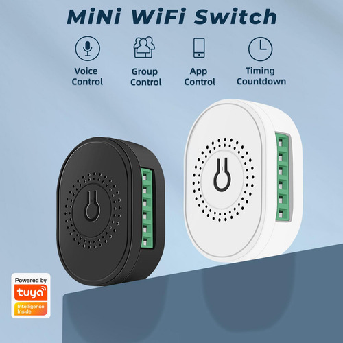 Interruptor Inteligente Wifi Módulo De Luz Blanco 16a