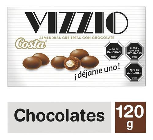 Chocolate Vizzio Tradicional 120gr(2 Unidad)-super