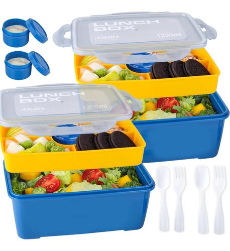 Vmvn Bento Caja De Almuerzo Para Adultos,salad Bowls Tvs6g