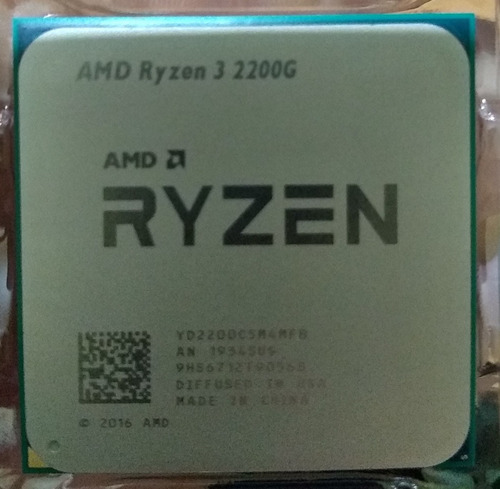 Amd Ryzen 3 2200g (poco Uso)