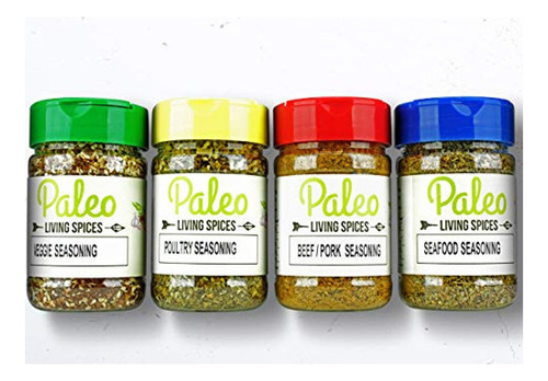 Regalos De Condimentos Paleo - Whole 30 - Keto - Spices By P