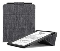 Comprar Funda Para Kindle Scribe 10.2 2022 Color Gris Tela Durad