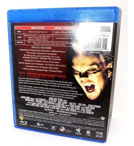 Los Muchachos Perdidos/the Lost Boys - Blu-ray (Usado)