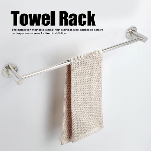 Toallero De Pared De Acero Inoxidable De 57 Cm
