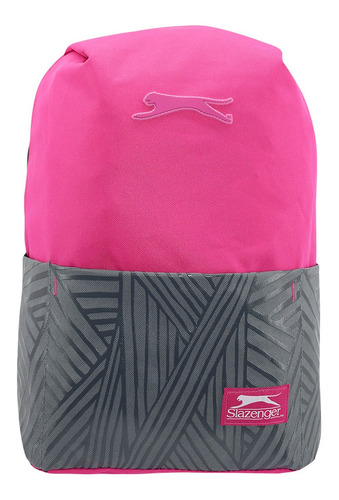 Imagen 3 de 8 de Slazenger Mochila Large Textil Fucsia Mujer 82631