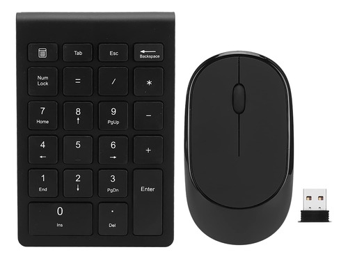 Teclado Numerico Inalambrico Mouse 2.4g Ultra Delgado 22 Dpl