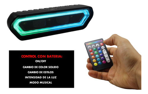 Chase Led Rgb Estrobo Bluetooth Y Control Remoto Rzr Can Am