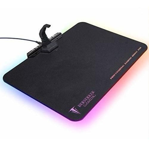 Gran Rgb Led Gaming Mouse Pad Duro Micro Textura Superficie 