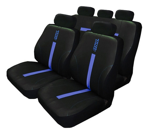 Fundas Asiento Sport Ecocuero Vw Gol Fox Palio Qubo 208-308