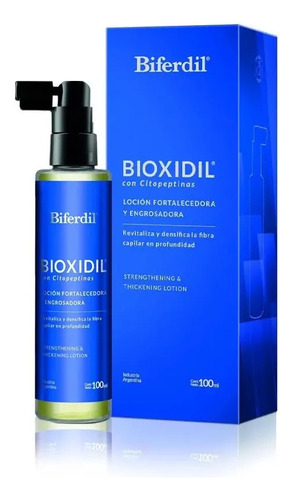 Loción Tratamiento Caída Cabello Biferdil Con Bioxidil 100ml