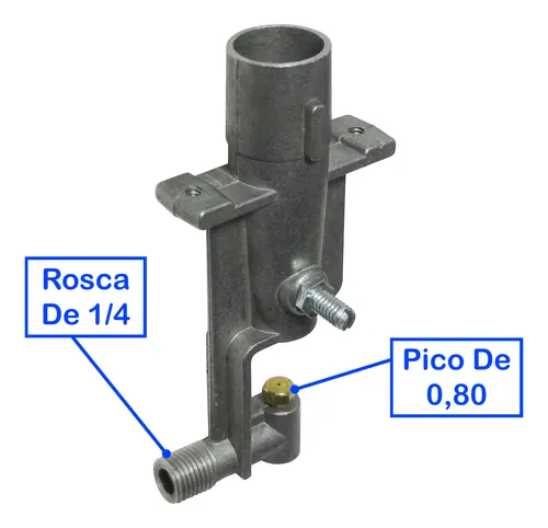 Porta Inyector Chico + Pico Para Cocina Aurora