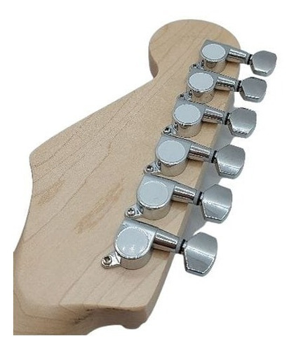 Tarraxa Guitarra 6 Em Linha Strinberg Gm20cr Blindada - Loja