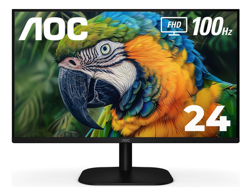 Monitor Ips Sin Marco Aoc 24b2h2 24, Fhd 1920x1080, 100 H...
