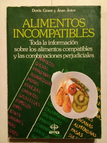 Alimentos Incompatibles -d. Grant Y J. Joice-plus Vitae 1987