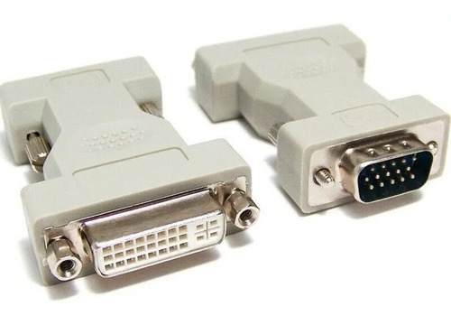 Ficha Adaptador Vga Macho A Dvi-i Hembra 24+5