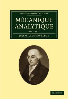 Libro Mecanique Analytique - Joseph-louis Lagrange