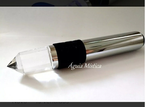 Bastão Atlante Cromoterapia Cristal Vogel Super Transparente