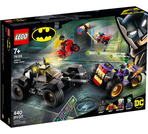 Lego Batman - Persecución De Trimoto Del Joker - Set 76159