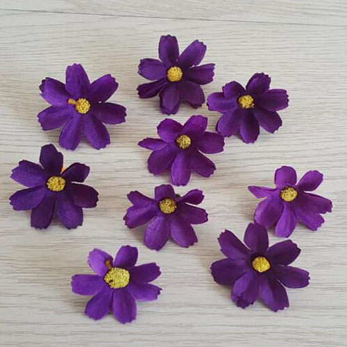 20pcs Artificial Flowers Faux Flower Heads Diy Craft