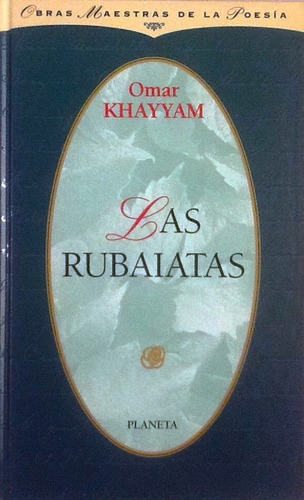 Las Rubaiatas - Omar Khayyam (Usado)