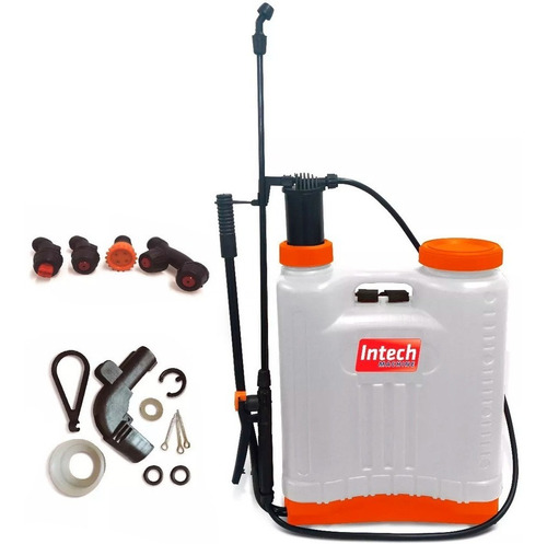 Pulverizador Costal 20l C/ 4 Bicos Gp2000 Intech Machine