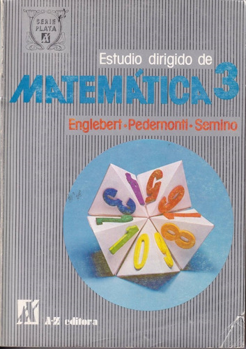 Estudio Dirigido De Matematica 3 A Z Serie Plata Usado Impec