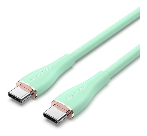 Cable Usb C Carga Rapida 2m 5a 100w Pd Silicona Vention