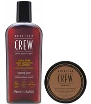 Comprar Shampoo Hidratante + Cera Pomade American Crew Men