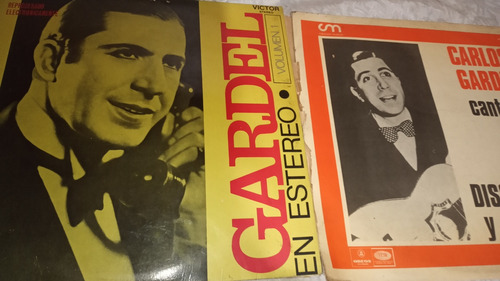 Discos De Long Play De Carlos Gardel Usados (2)