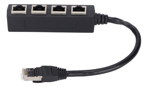 Adaptador De Cable De 1 A 4 Puertos Rj45 Splitter Smooth Tra