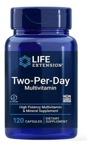 Two-per-day Life Extension X120 - Unidad a $1417