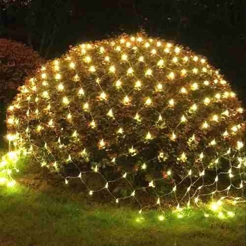 Imagen 5 de 10 de Malla 240 Led Navidad 3x2 Metros Pascuero Blanco Calido