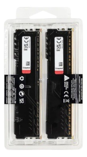 Memória Ram Kingston Fury Beast Black Ddr4 2x16 32gb 3200mhz