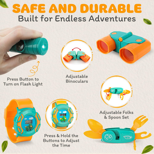 Set De Tienda De Campaña Toyvelt Con Walkie Talkies Para Niñ