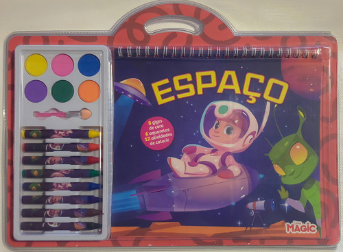 Espaço - Aquarela Com Giz
