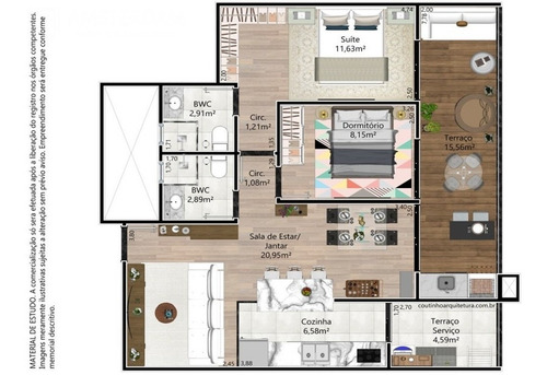 Apartamento A Venda Em Bertioga - Ap00268 - 69422937