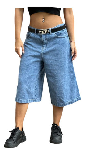 Pantalon Maxi Bermuda Bagui Estrella Casi Bruja