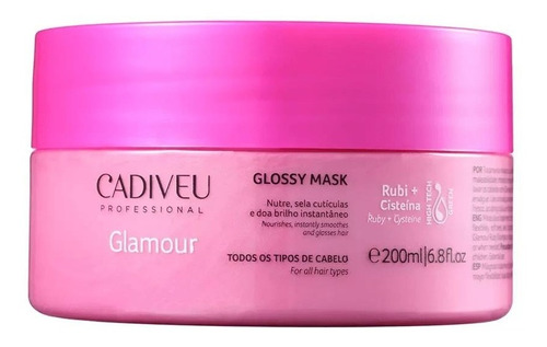 Máscara Glamour Mask Cadiveu 200ml