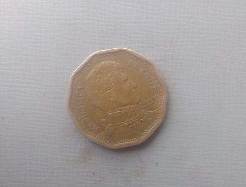 Moneda Chile 50 Pesos 2007 Canadá 