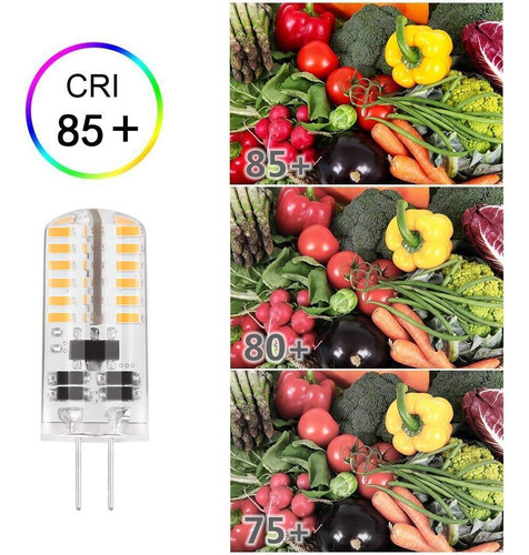 Dicuno G4 3w Led Luces De Luz Blanca Cálida De 12v A 20w ~