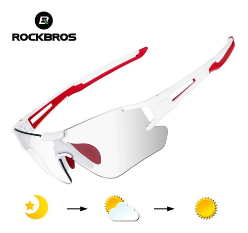 Imagen 3 de 7 de Lentes Deportivos Running Gafas Fotocromáticos Ciclismo Tria