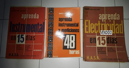 Libros Aprenda En 15 Dias O En 48 Hs.leer Descripcion! (Usado)