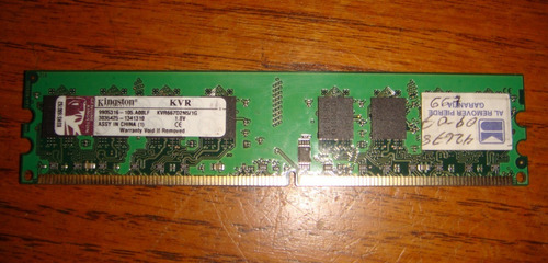 Memoria Ddr2 1gb Pc2-5300u 667 Mhz Y 800 Mhz Varias Marcas (Usado)