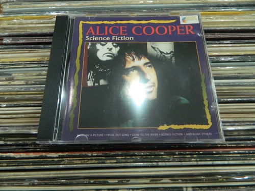 Cd - Alice Cooper - Science Fiction (Usado)