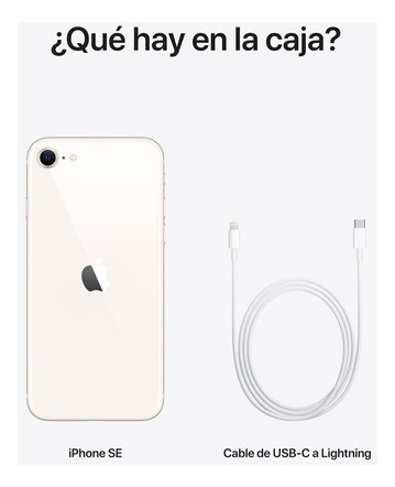 iPhone SE (3rd Generation) 64 GB blanco estelar - Excelente (Reacondicionado)