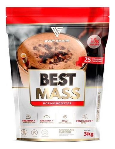 Hipercalórico Best Mass 3kg Pó - Body Shape Refil